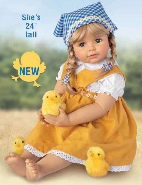 Emma with Chicks toddler doll
