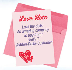 Ashton-Drake dolls testimonial