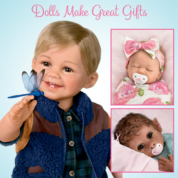 Dolls Make Great Gifts  For All Occasions!